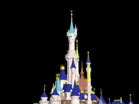 Disneyland Paris 3D 모델