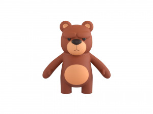 Character001 Bear 3D Model