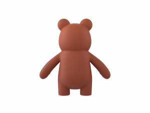 Character001 Bear 3D Model