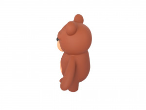 Character001 Bear 3D Model