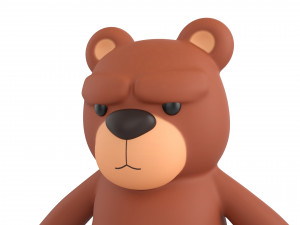 Character001 Bear 3D Model