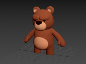 Character001 Bear 3D Model