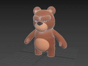 Character001 Bear 3D Model