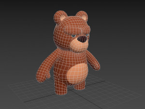 Character001 Bear 3D Model