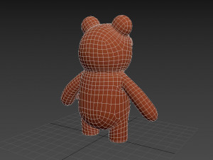 Character001 Bear 3D Model
