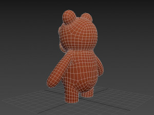 Character001 Bear 3D Model