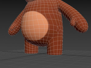 Character001 Bear 3D Model