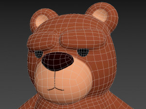 Character001 Bear 3D Model