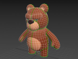 Character001 Bear 3D Model