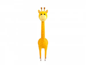 Character003 Giraffe 3D Model