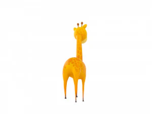 Character003 Giraffe 3D Model
