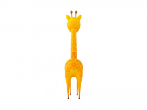 Character003 Giraffe Modello 3D