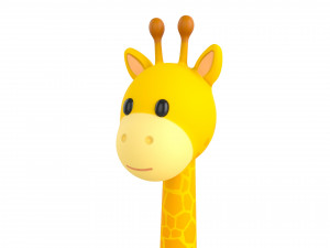 Character003 Giraffe Modello 3D