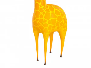 Character003 Giraffe 3D Model