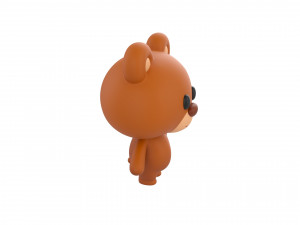 Character004 Bear 3Dモデル