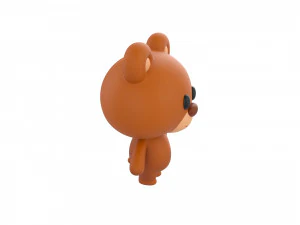 Character004 Bear 3D Model