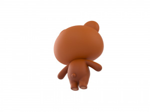 Character004 Bear 3Dモデル