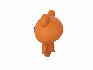 Character004 Bear 3Dモデル