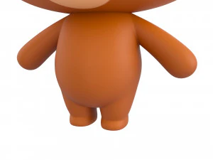 Character004 Bear 3D Model