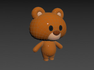 Character004 Bear 3Dモデル