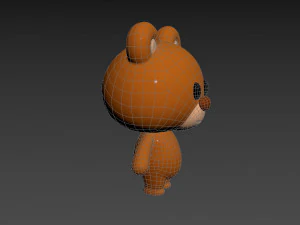 Character004 Bear 3D Model