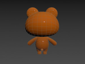 Character004 Bear 3Dモデル