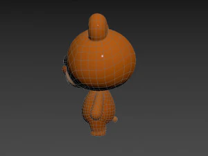 Character004 Bear 3D Model