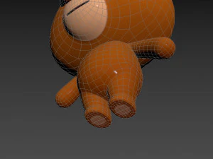 Character004 Bear 3D Model