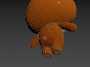 Character004 Bear 3Dモデル