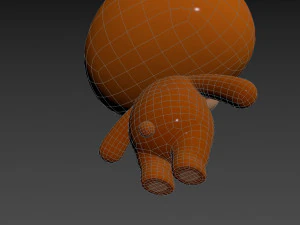 Character004 Bear 3D Model