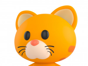 Character006 Cat Modello 3D