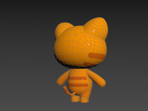 Character006 Cat Modello 3D