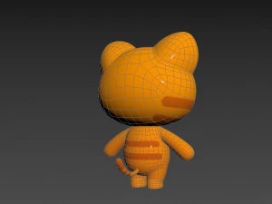 Character006 Cat 3D Model