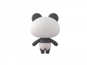 Character007 Panda 3D Model
