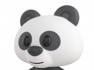 Character007 Panda 3D Модель