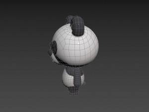 Character007 Panda 3D Модель