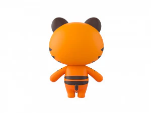 Character008 Tiger 3D Model