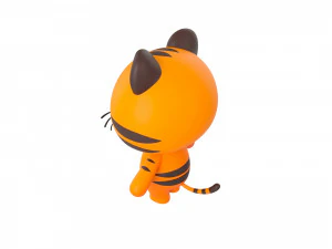 Character008 Tiger 3D Model