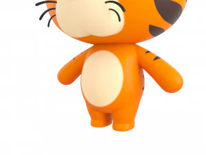 Character008 Tiger 3D Model