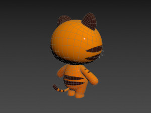 Character008 Tiger Modelo 3D