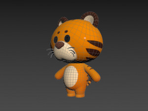 Character008 Tiger Modelo 3D