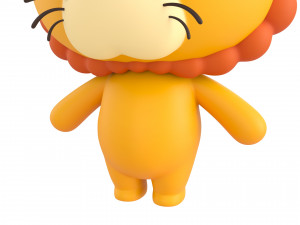 Character009 Lion 3D Model