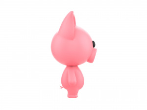Character010 Pig Modello 3D
