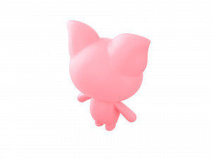 Character010 Pig Modello 3D