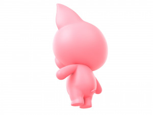 Character010 Pig Modello 3D
