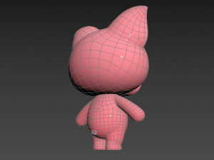 Character010 Pig Modello 3D