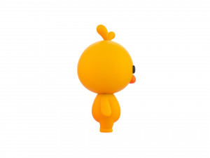 Character011 Chick 3D-Modell