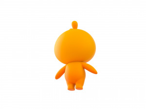 Character011 Chick 3D-Modell