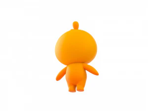 Character011 Chick 3D Model
