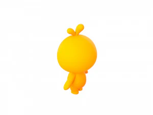 Character011 Chick 3D Model